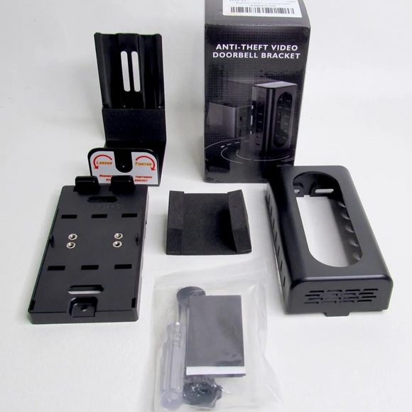 Anti-Theft Video Doorbell Door Mount No-Drill W/Adjustable Mounting Bracket NEW - Picture 2 of 16